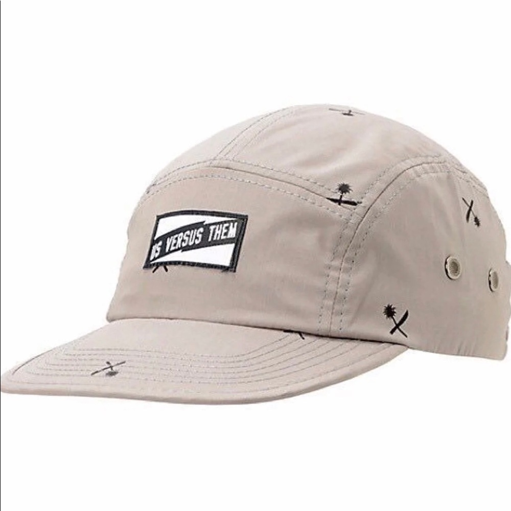 NWOT Us Versus Them-Biscayne 5panel Hat